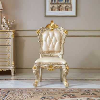 Versailles Supreme Dining Chair – French Rococo Upholstered Dining Chair