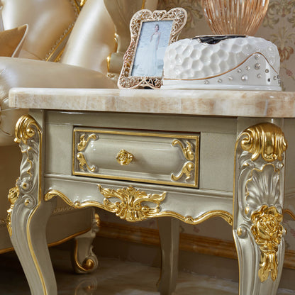 Palais Doré Accent Cabinet – French Luxury End Table Collection