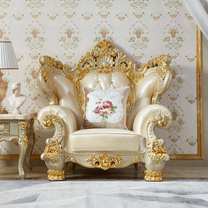 Versailles Royale Luxury Sofa Set – European Baroque Gold Carved Living Room Collection
