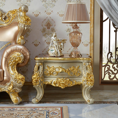 Palais Doré Accent Cabinet – French Luxury End Table Collection