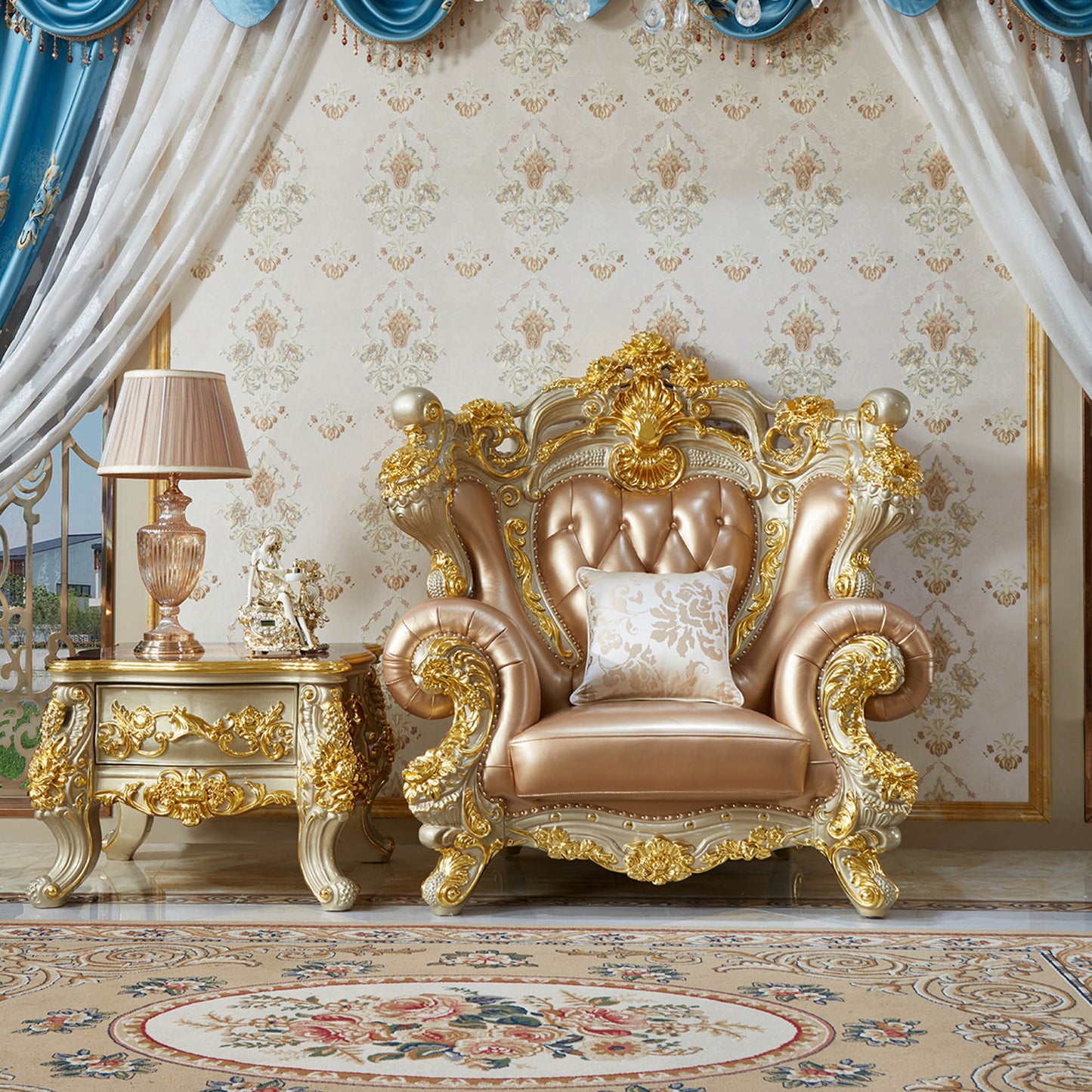 Versailles Imperial Sofa Set – Luxury French Rococo Living Room Collection