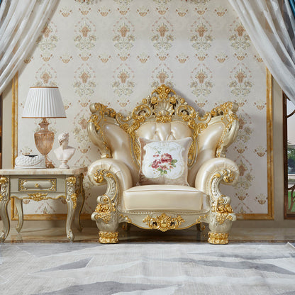 Versailles Royale Luxury Sofa Set – European Baroque Gold Carved Living Room Collection