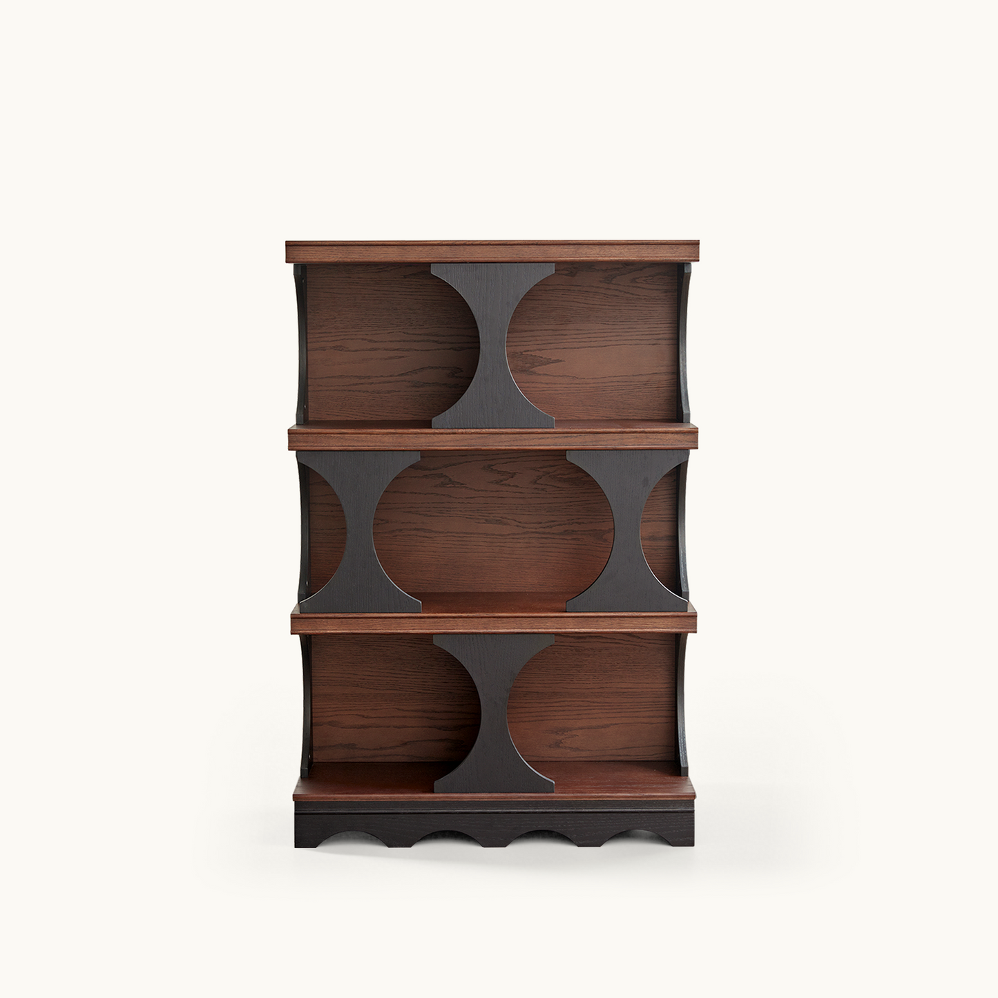 Orion Vintage Open Bookcase, Mid-Century Display Storage Shelf