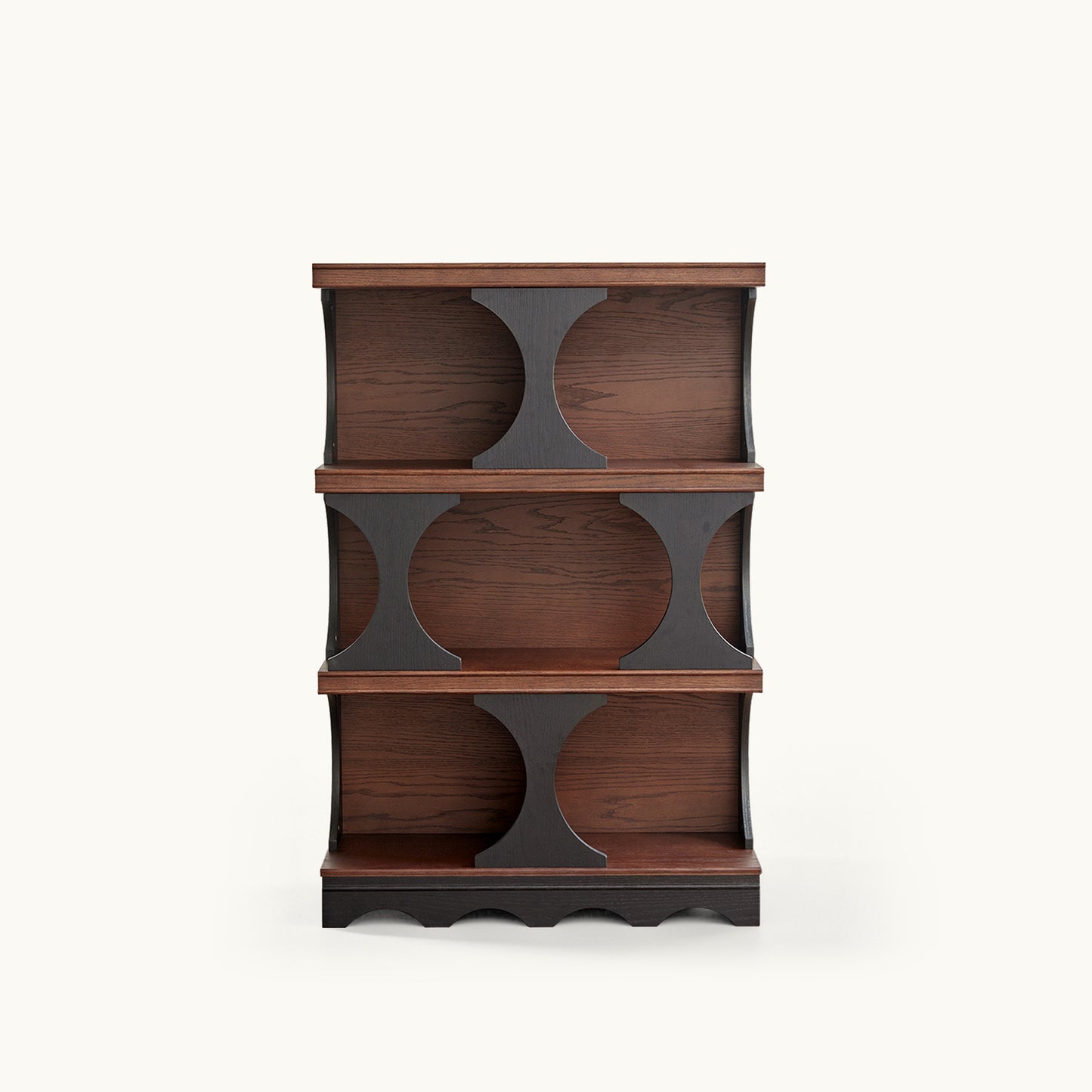 Orion Vintage Open Bookcase, Mid-Century Display Storage Shelf