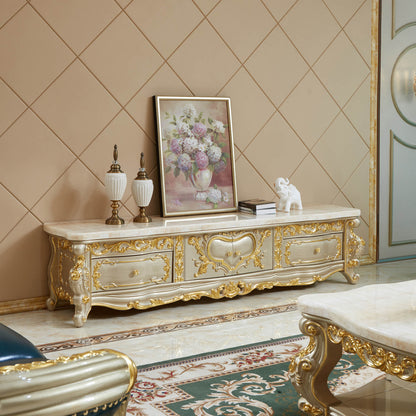Versailles Royale Luxury TV Stand Collection – European Baroque Entertainment Center