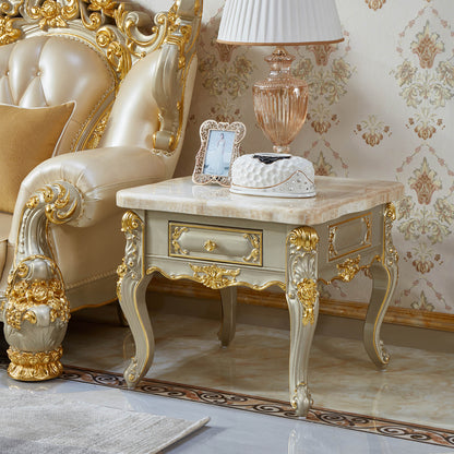 Palais Doré Accent Cabinet – French Luxury End Table Collection