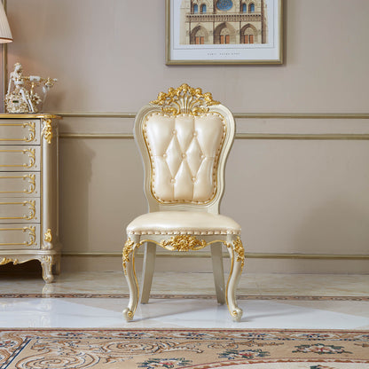 Versailles Supreme Dining Chair – French Rococo Upholstered Dining Chair