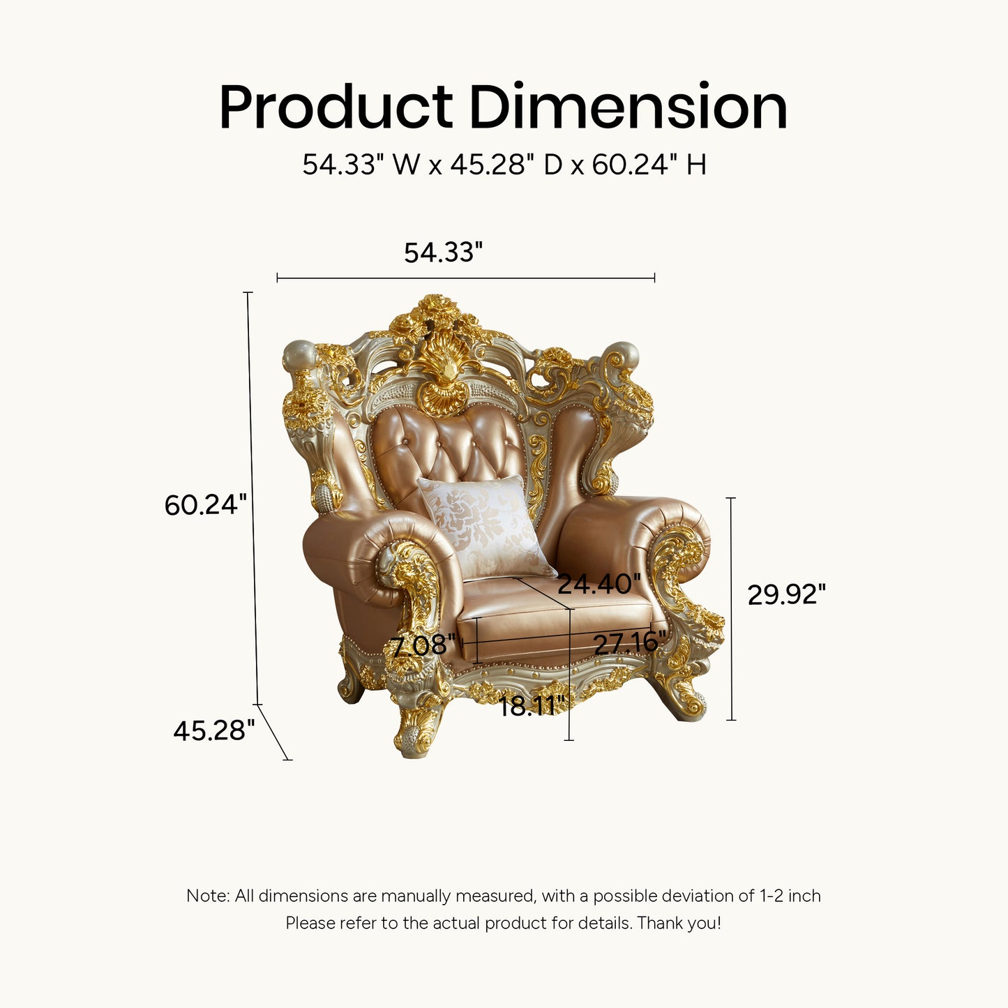 Versailles Imperial Sofa Set – Luxury French Rococo Living Room Collection