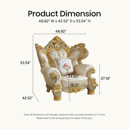 Versailles Royale Luxury Sofa Set – European Baroque Gold Carved Living Room Collection
