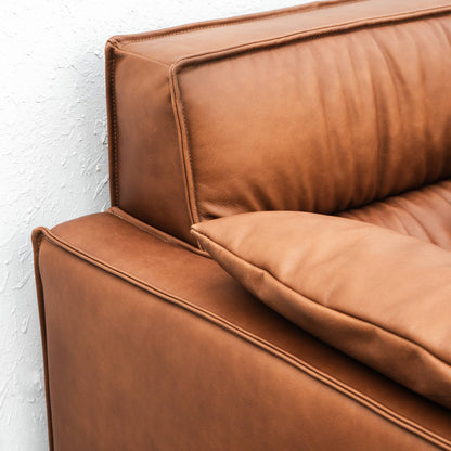 Shendu Genuine Leather Sofa (94” / 102” / 110”)