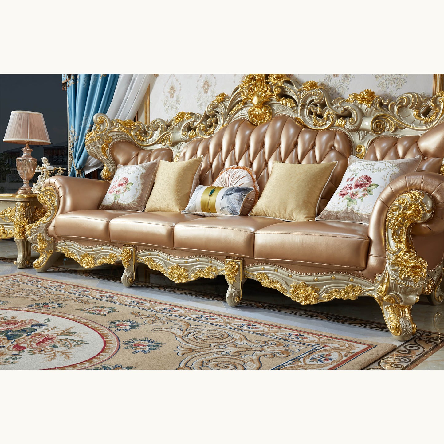 Versailles Imperial Sofa Set – Luxury French Rococo Living Room Collection
