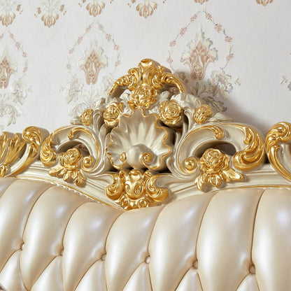Versailles Royale Luxury Sofa Set – European Baroque Gold Carved Living Room Collection