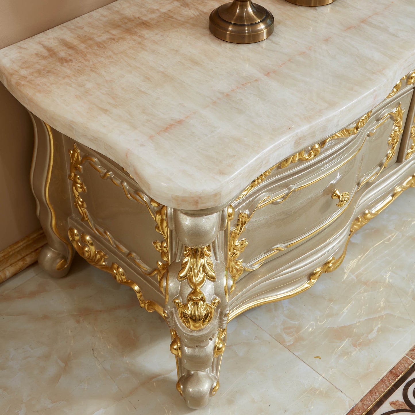 Versailles Royale Luxury TV Stand Collection – European Baroque Entertainment Center