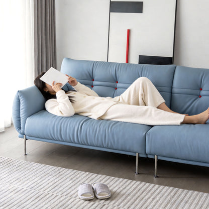 Shelby Genuine Leather Sofa (79” / 87” / 95” / 102”)