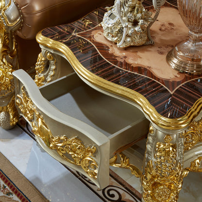 Palais Doré Accent Cabinet – French Luxury End Table Collection