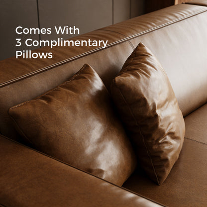 Modern 4-Seater Sofa with Deep Seats for Living Rooms