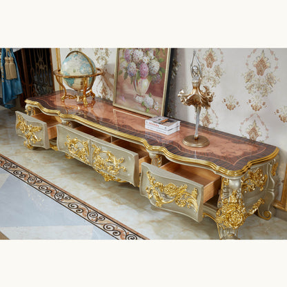 Versailles Royale Luxury TV Stand Collection – European Baroque Entertainment Center