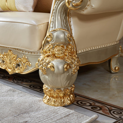 Versailles Royale Luxury Sofa Set – European Baroque Gold Carved Living Room Collection