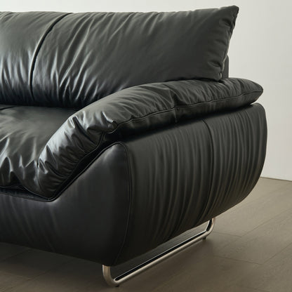 Zane Genuine Leather Sofa (87” / 94” / 102” / 110”)