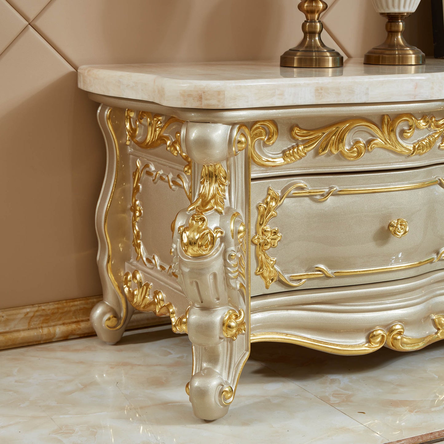 Versailles Royale Luxury TV Stand Collection – European Baroque Entertainment Center