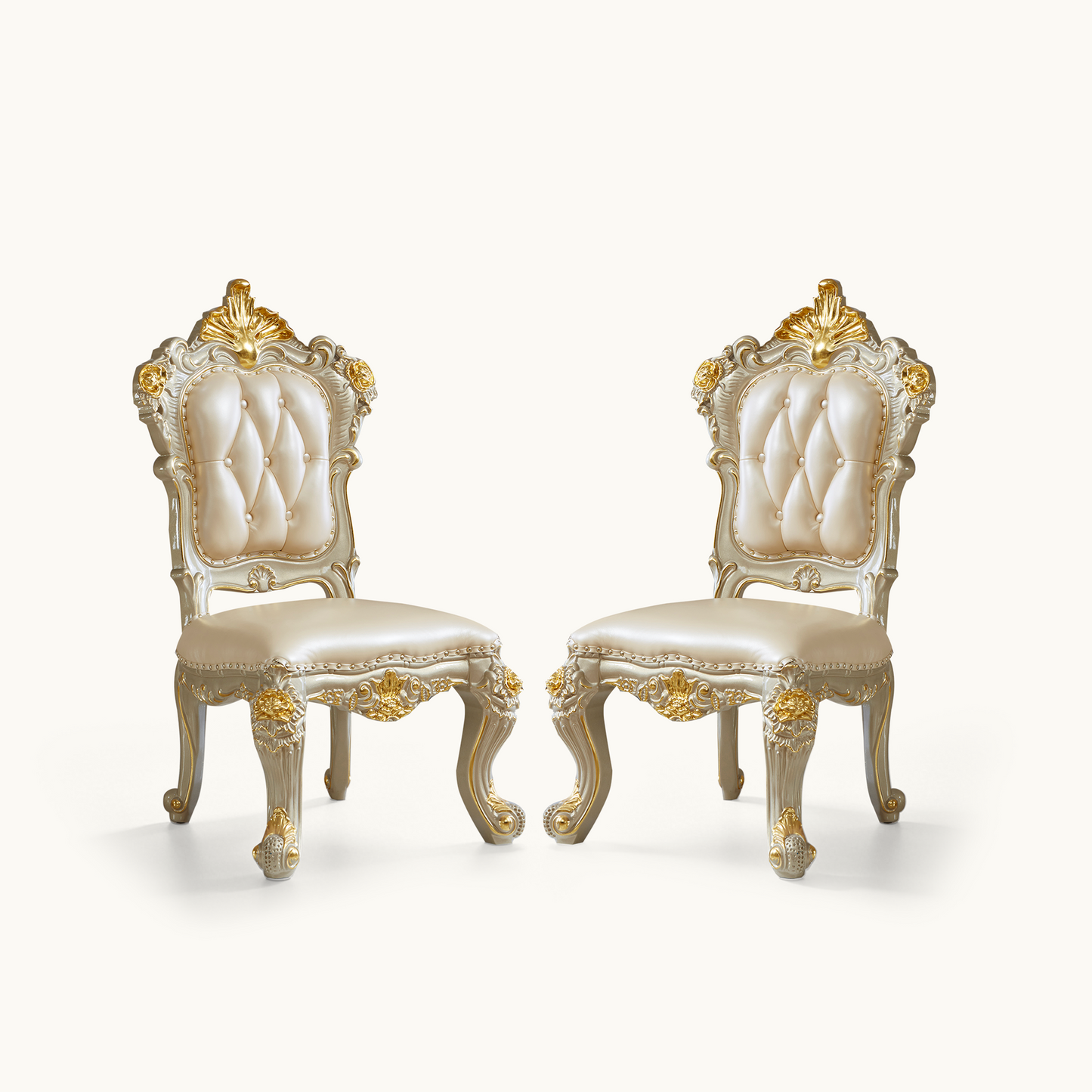 Versailles Supreme Dining Chair – French Rococo Upholstered Dining Chair