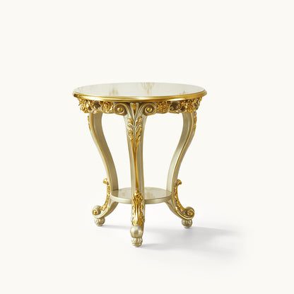 Château Royale End Table – French Rococo Luxury Accent Table