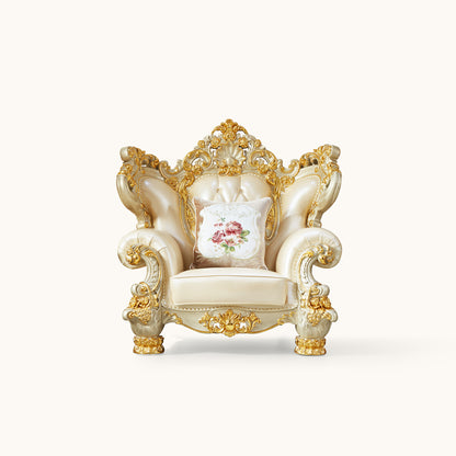 Versailles Royale Luxury Sofa Set – European Baroque Gold Carved Living Room Collection
