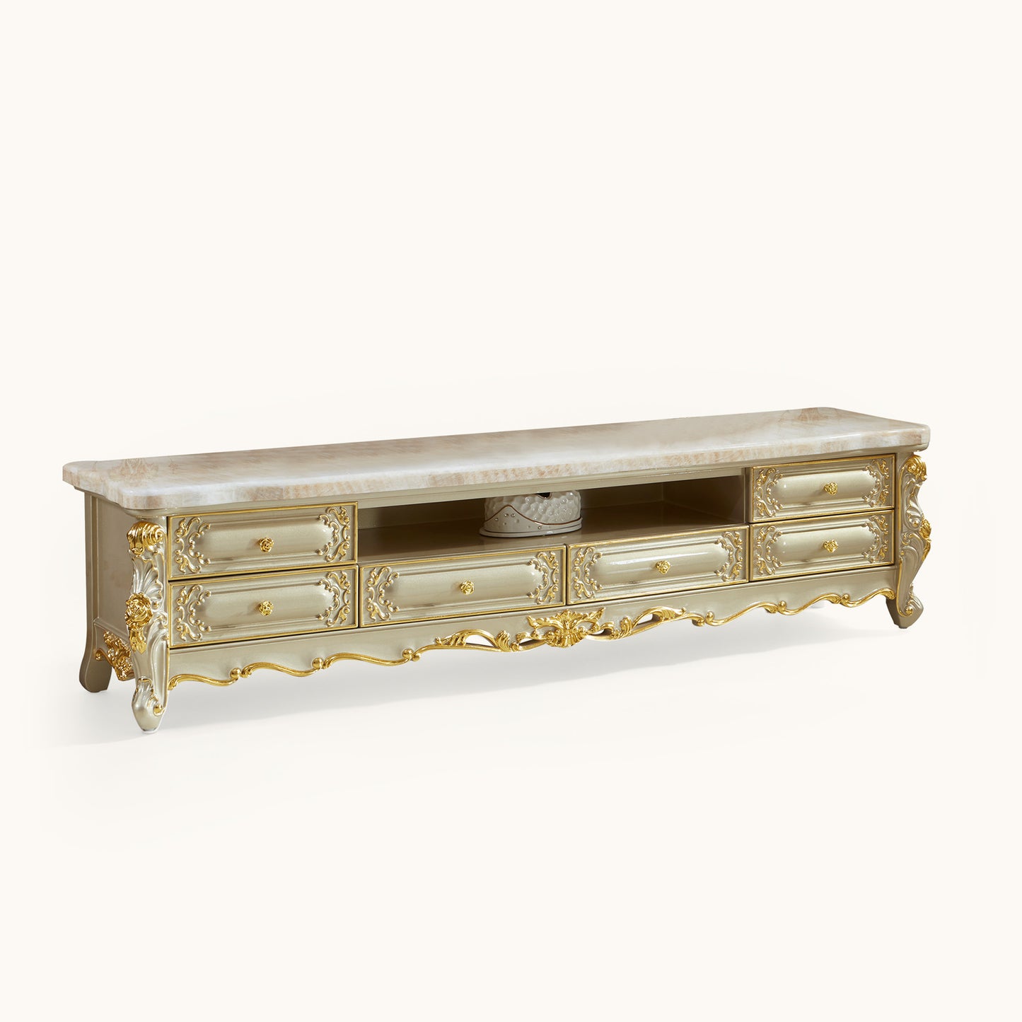 Versailles Royale Luxury TV Stand Collection – European Baroque Entertainment Center