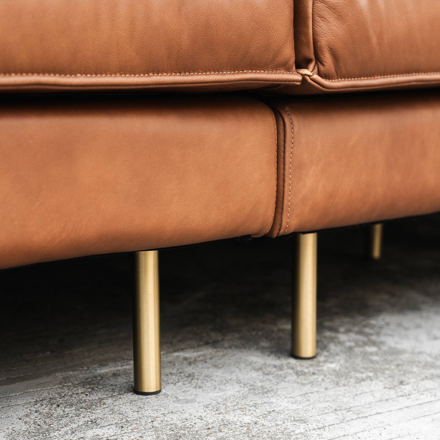 Shendu Genuine Leather Sofa (94” / 102” / 110”)