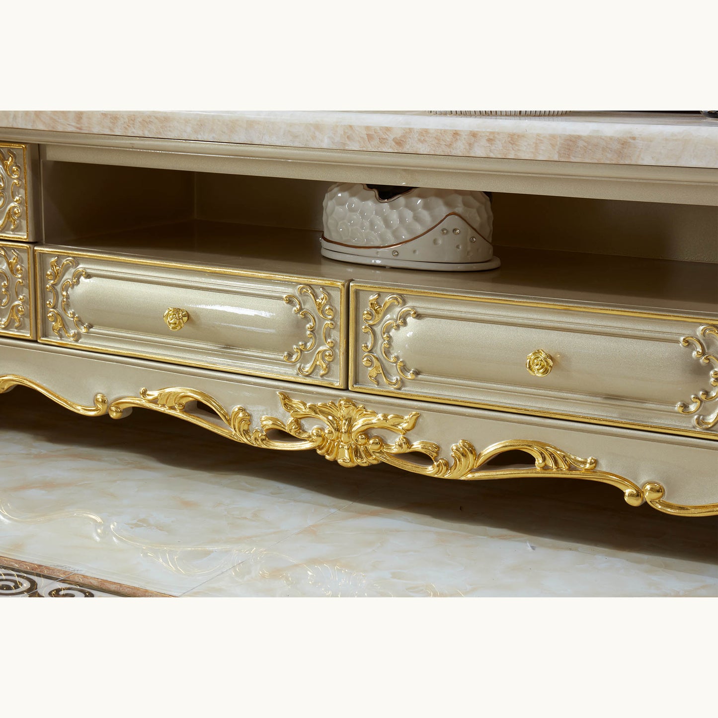 Versailles Royale Luxury TV Stand Collection – European Baroque Entertainment Center