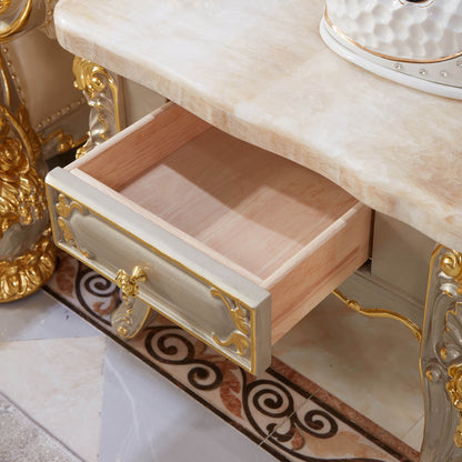 Palais Doré Accent Cabinet – French Luxury End Table Collection