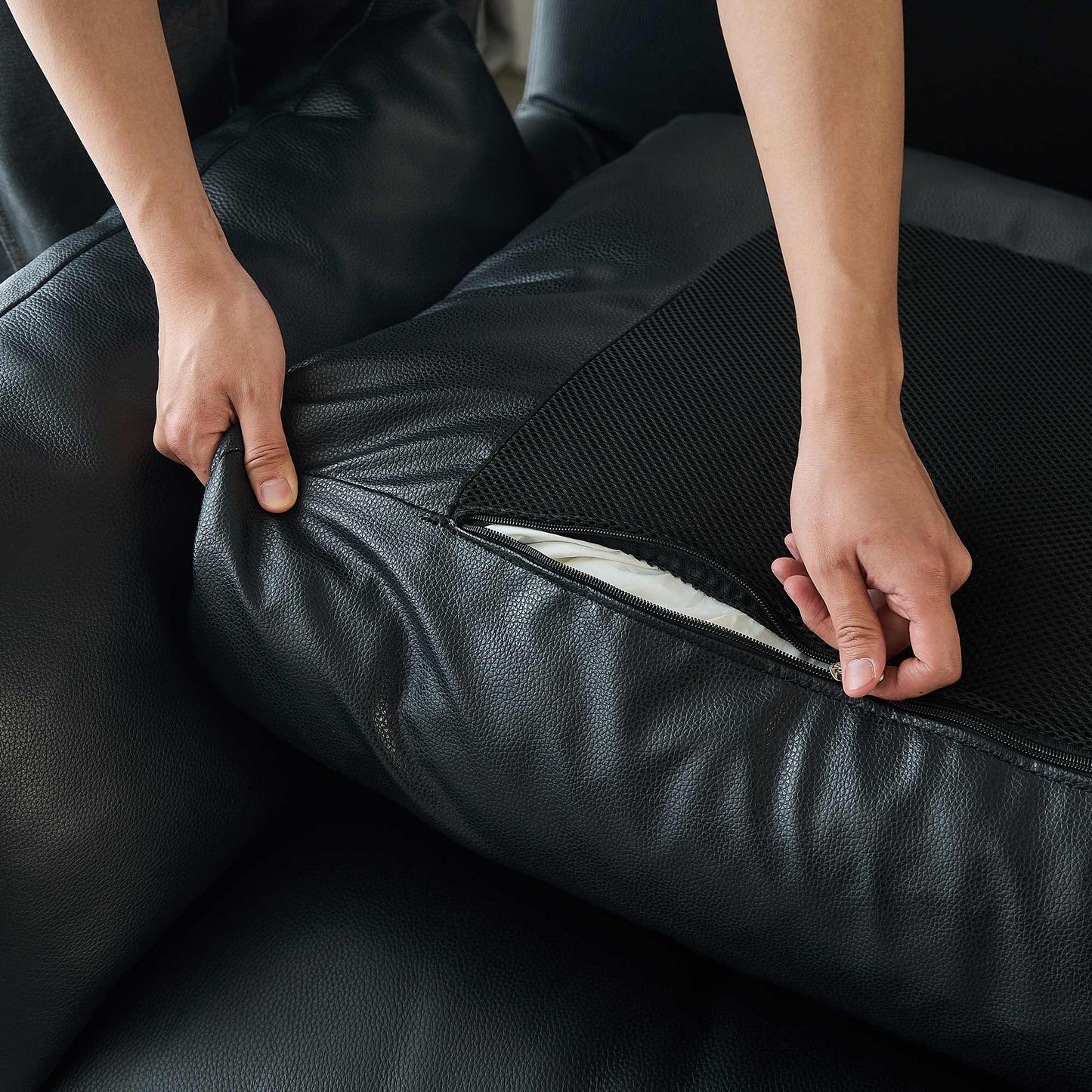 Blaine Genuine Leather Sofa (87” / 94” / 102” / 110”)