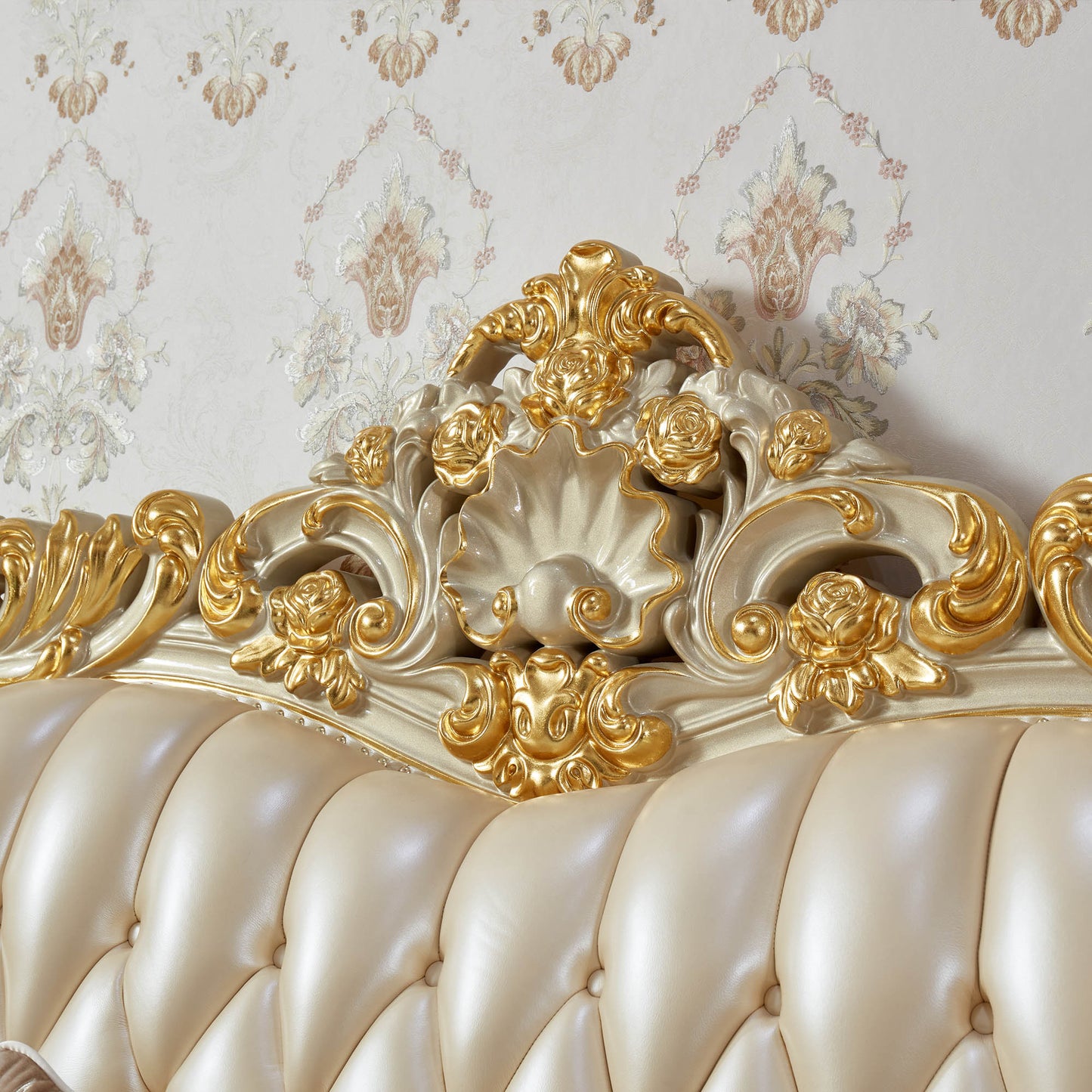Versailles Royale Luxury Sofa Set – European Baroque Gold Carved Living Room Collection