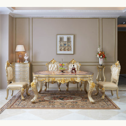 Versailles Supreme Dining Chair – French Rococo Upholstered Dining Chair