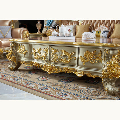 Versailles Royale Coffee Table – French Rococo Luxury Center Table
