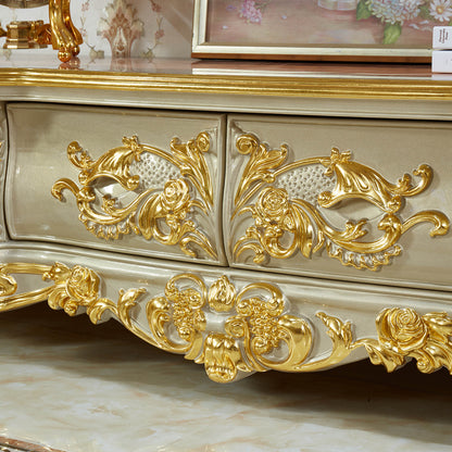 Versailles Royale Luxury TV Stand Collection – European Baroque Entertainment Center
