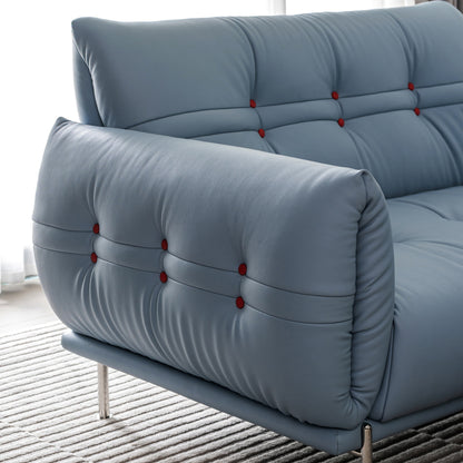 Shelby Genuine Leather Sofa (79” / 87” / 95” / 102”)