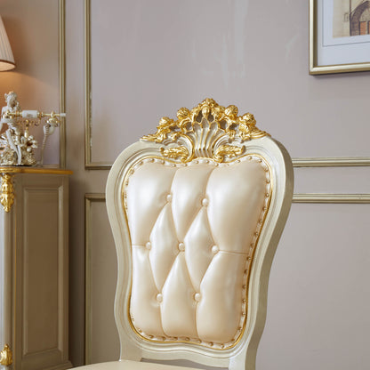 Versailles Supreme Dining Chair – French Rococo Upholstered Dining Chair