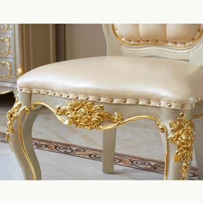 Versailles Supreme Dining Chair – French Rococo Upholstered Dining Chair