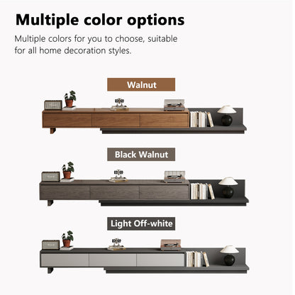 Extendable Mid-Century TV Stand for TVs Up to 100”