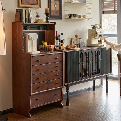 Alden Vintage Drawer Storage Cabinet with Entryway Organizer