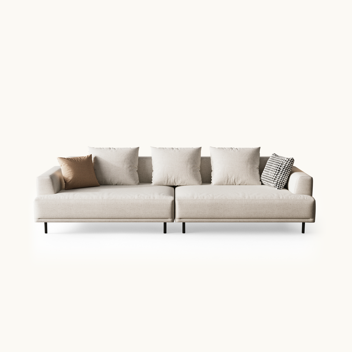 Contemporary Deep Lounge Sofa for Modern Living Rooms