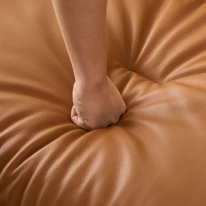 Karl Genuine Leather Sofa (87” / 94” / 102” / 110”)