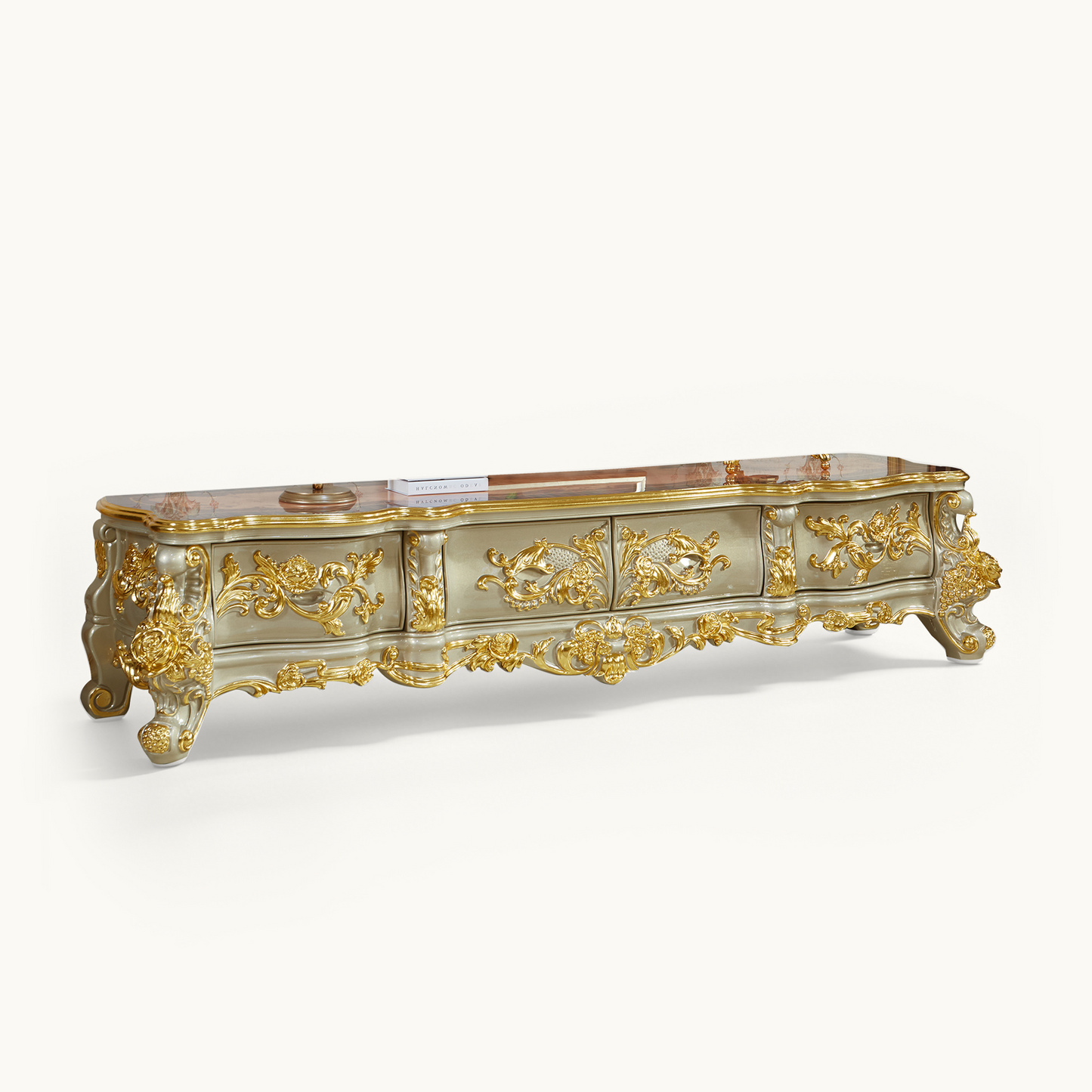 Versailles Royale Luxury TV Stand Collection – European Baroque Entertainment Center