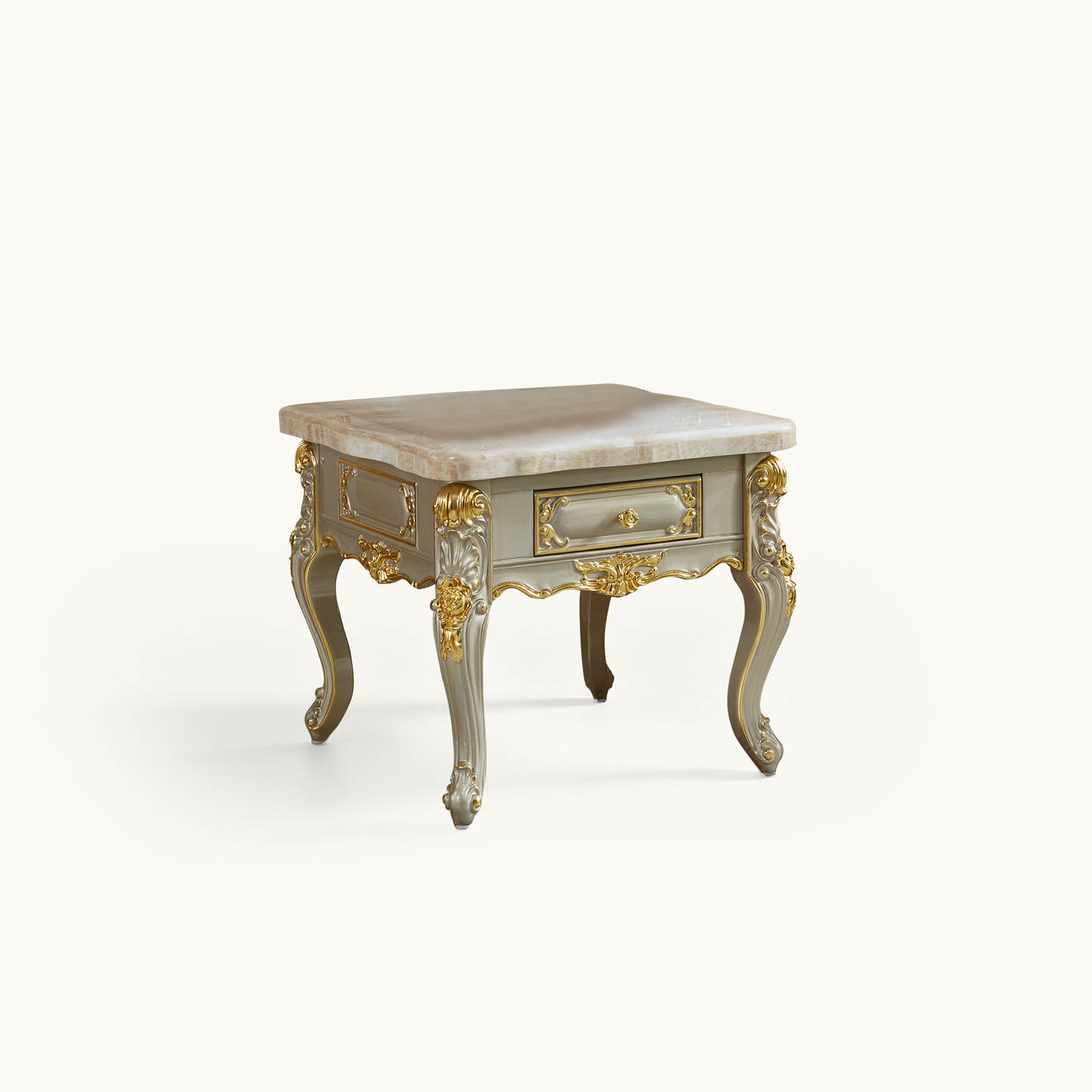 Palais Doré Accent Cabinet – French Luxury End Table Collection