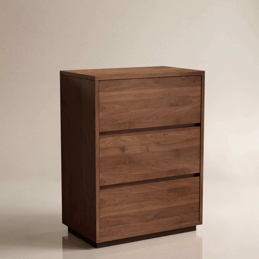 Cabinet S68 - FK - M001 Mid - Century Modern with 3 Drawers 23.62" - FamiDear