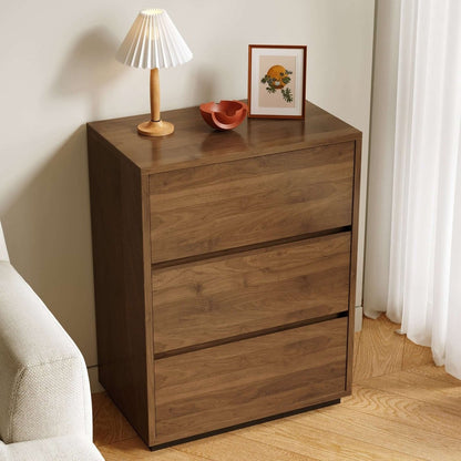 Cabinet S68 - FK - M001 Mid - Century Modern with 3 Drawers 23.62" - FamiDear