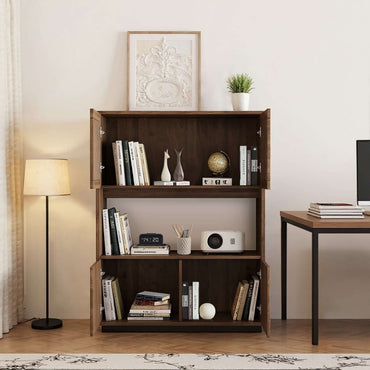 Cabinet S72 - FK - M001 Mid - Century Modern Wooden Flexible Storage - FamiDear