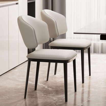 Dining Chair D55 - FK - M001 Modern Upholstered Seat (Set of 2) - FamiDear