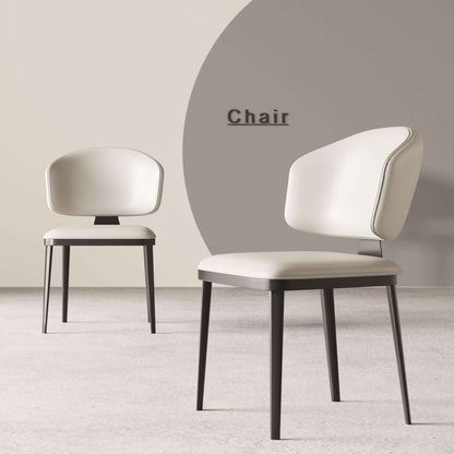 Dining Chair D55 - FK - M001 Modern Upholstered Seat (Set of 2) - FamiDear
